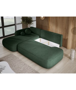 Narożnik wolnostojący BABU układ-L Lewy Tkanina NOWORNEVER 38