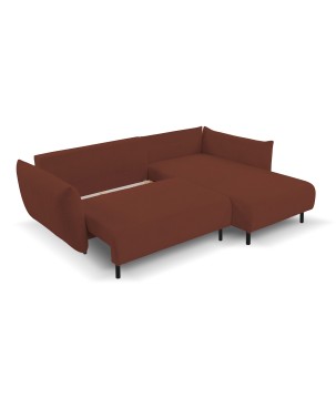 Narożnik wolnostojący ADEL Prawy w tkaninie ANTHOLOGY 08