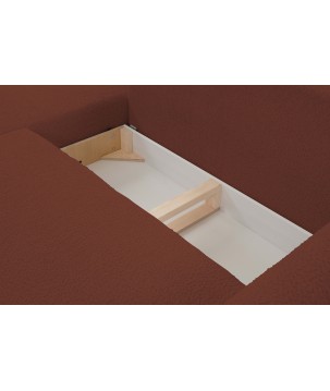 Narożnik wolnostojący ADEL Prawy w tkaninie ANTHOLOGY 08