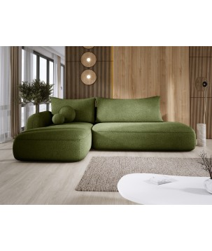 Narożnik wolnostojący BABU układ-L Lewy Tkanina NOWORNEVER 56