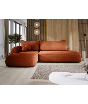 Narożnik wolnostojący BABU układ-L Lewy Tkanina NOWORNEVER 79