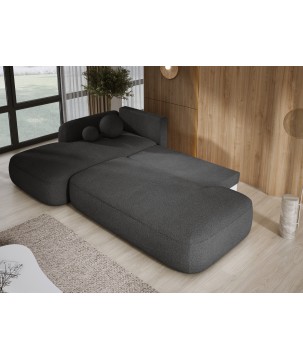 Narożnik wolnostojący BABU układ-L Lewy Tkanina NOWORNEVER 100