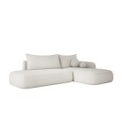 Narożnik wolnostojący BABU układ-L Prawy Tkanina NOWORNEVER 01