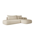 Narożnik wolnostojący BABU układ-L Prawy Tkanina NOWORNEVER 02