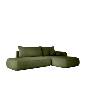 Narożnik wolnostojący BABU układ-L Prawy Tkanina NOWORNEVER 56