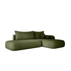 Narożnik wolnostojący BABU układ-L Prawy Tkanina NOWORNEVER 56