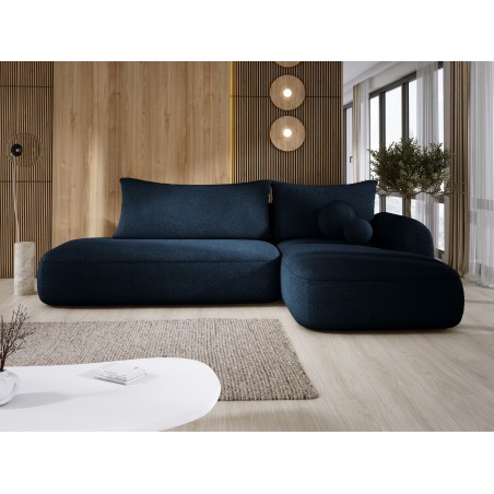 Narożnik wolnostojący BABU układ-L Prawy Tkanina NOWORNEVER 83