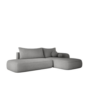 Narożnik wolnostojący BABU układ-L Prawy Tkanina NOWORNEVER 92