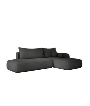 Narożnik wolnostojący BABU układ-L Prawy Tkanina NOWORNEVER 100