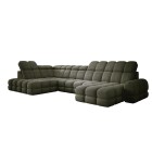 Narożnik wolnostojący TOLLO układ-U Lewy Elektryczna regulacja Tkanina ANTHOLOGY 12