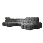 Narożnik wolnostojący TOLLO układ-U Lewy Elektryczna regulacja Tkanina ANTHOLOGY 18