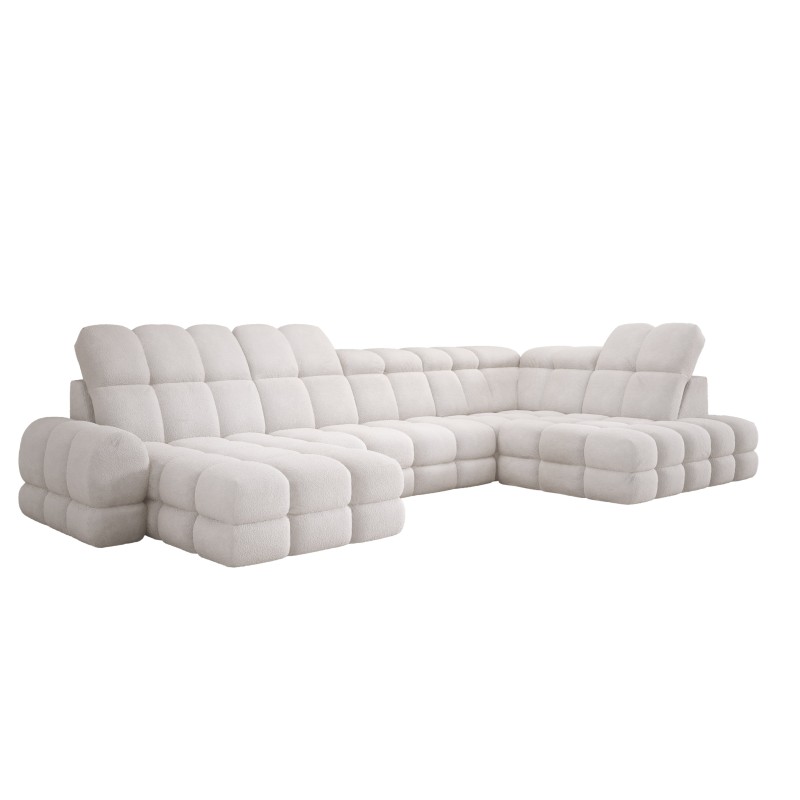 Narożnik wolnostojący TOLLO układ-U Prawy Elektryczna regulacja Tkanina ANTHOLOGY 01