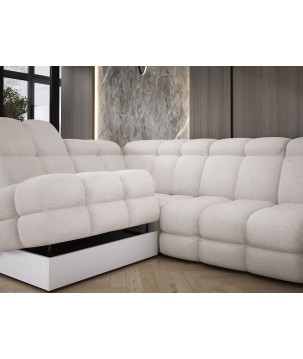 Narożnik wolnostojący TOLLO Strona Lewa Tkanina ANTHOLOGY 01