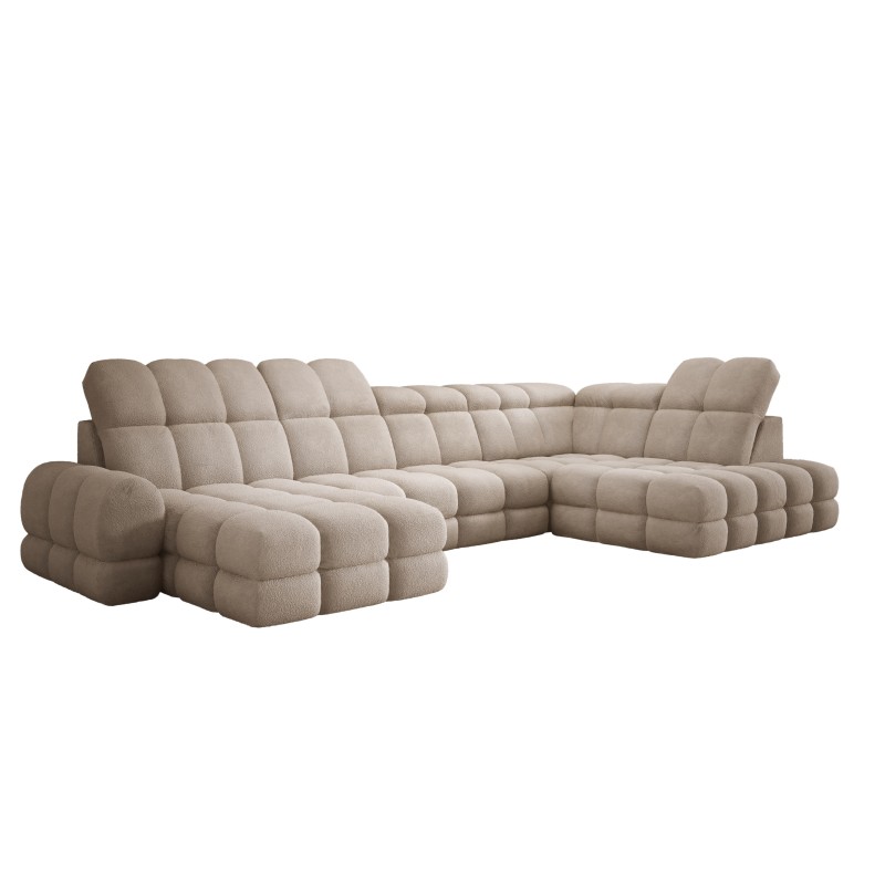 Narożnik wolnostojący TOLLO układ-U Prawy Elektryczna regulacja Tkanina ANTHOLOGY 04