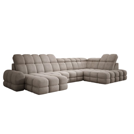 Narożnik wolnostojący TOLLO układ-U Prawy Elektryczna regulacja Tkanina ANTHOLOGY 06