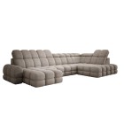 Narożnik wolnostojący TOLLO układ-U Prawy Elektryczna regulacja Tkanina ANTHOLOGY 06