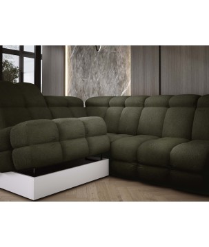 Narożnik wolnostojący TOLLO Strona Lewa Tkanina ANTHOLOGY 12