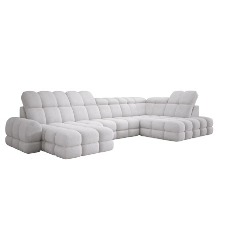 Narożnik wolnostojący TOLLO układ-U Prawy Elektryczna regulacja Tkanina ANTHOLOGY 15