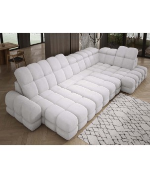 Narożnik wolnostojący TOLLO układ-U Prawy Elektryczna regulacja Tkanina ANTHOLOGY 15