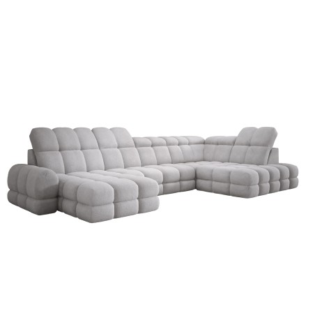 Narożnik wolnostojący TOLLO układ-U Prawy Elektryczna regulacja Tkanina ANTHOLOGY 17