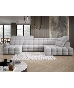 Narożnik wolnostojący TOLLO układ-U Prawy Elektryczna regulacja Tkanina ANTHOLOGY 17