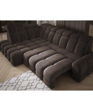 Narożnik wolnostojący TOLLO Strona Lewa Tkanina SALVADOR 04