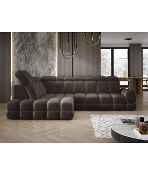 Narożnik wolnostojący TOLLO Strona Lewa Tkanina SALVADOR 04