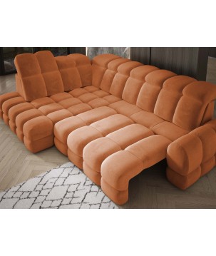 Narożnik wolnostojący TOLLO Strona Lewa Tkanina SALVADOR 08