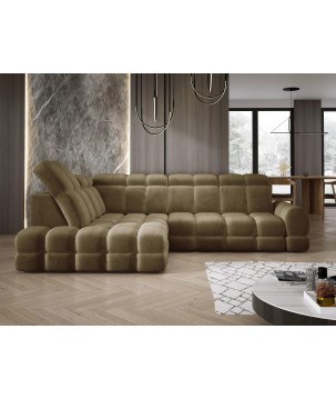 Narożnik wolnostojący TOLLO Strona Lewa Tkanina SALVADOR 10