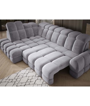 Narożnik wolnostojący TOLLO Strona Lewa Tkanina SALVADOR 14