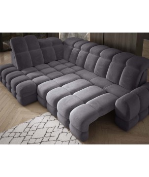 Narożnik wolnostojący TOLLO Strona Lewa Tkanina SALVADOR 15