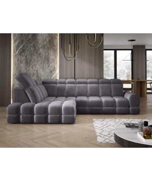 Narożnik wolnostojący TOLLO Strona Lewa Tkanina SALVADOR 15