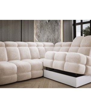 Narożnik wolnostojący TOLLO Strona Prawa Tkanina SALVADOR 01