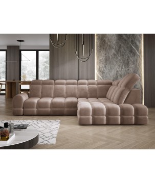 Narożnik wolnostojący TOLLO Strona Prawa Tkanina SALVADOR 03