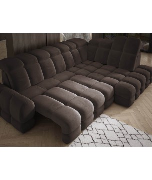 Narożnik wolnostojący TOLLO Strona Prawa Tkanina SALVADOR 04