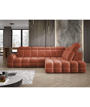 Narożnik wolnostojący TOLLO Strona Prawa Tkanina SALVADOR 07