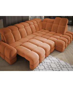 Narożnik wolnostojący TOLLO Strona Prawa Tkanina SALVADOR 08