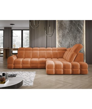 Narożnik wolnostojący TOLLO Strona Prawa Tkanina SALVADOR 08