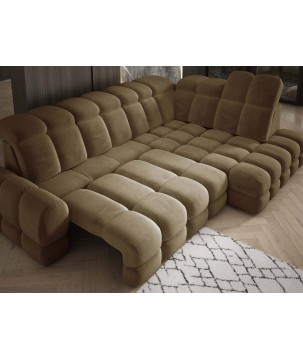 Narożnik wolnostojący TOLLO Strona Prawa Tkanina SALVADOR 10