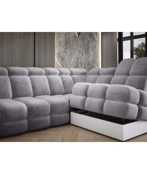 Narożnik wolnostojący TOLLO Strona Prawa Tkanina SALVADOR 14