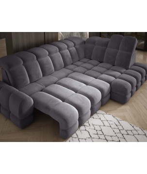 Narożnik wolnostojący TOLLO Strona Prawa Tkanina SALVADOR 15