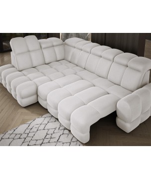 Narożnik wolnostojący TOLLO Strona Lewa Tkanina SOLAR 03