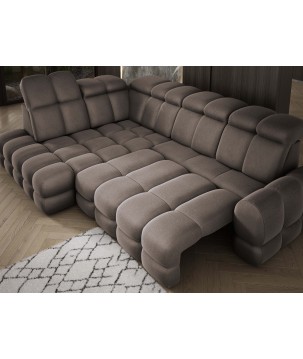 Narożnik wolnostojący TOLLO Strona Lewa Tkanina SOLAR 28