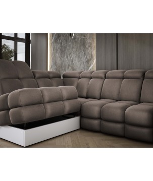 Narożnik wolnostojący TOLLO Strona Lewa Tkanina SOLAR 28