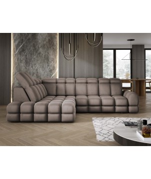 Narożnik wolnostojący TOLLO Strona Lewa Tkanina SOLAR 28