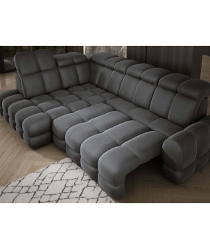 Narożnik wolnostojący TOLLO Strona Lewa Tkanina SOLAR 96