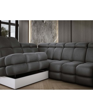 Narożnik wolnostojący TOLLO Strona Lewa Tkanina SOLAR 96