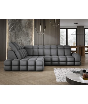 Narożnik wolnostojący TOLLO Strona Lewa Tkanina SOLAR 96