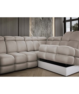 Narożnik wolnostojący TOLLO Strona Prawa Tkanina SOLAR 16