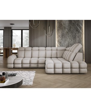 Narożnik wolnostojący TOLLO Strona Prawa Tkanina SOLAR 16